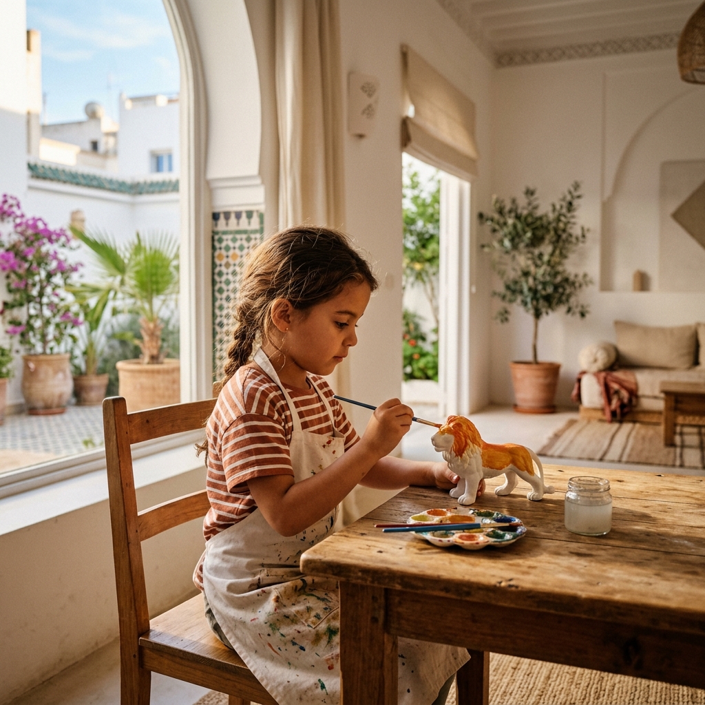 L'Éveil Créatif sans Écrans : Pourquoi le Coloriage de Plâtre est l'Activité Reine pour Vos Enfants